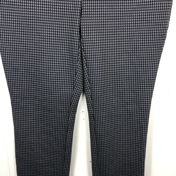 Dalia Houndstooth Pull On Stretch Dress Pants Sz 8 - Picture 6 of 12